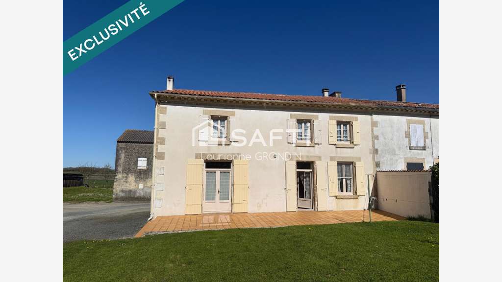 AV ancien corps de ferme 126m² St Pierre de l'Isle