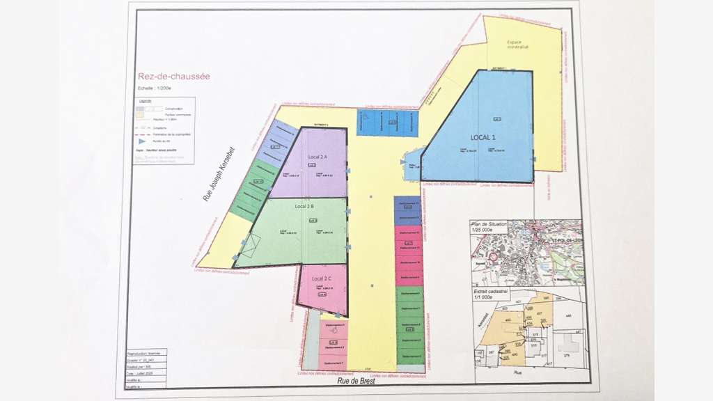 Vente local commercial de 336m² à St-Pol-de-Léon