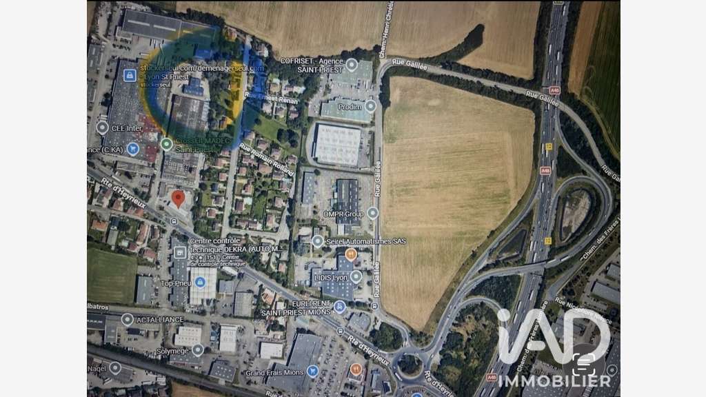 Vente local commercial de 720m² à Saint-Priest
