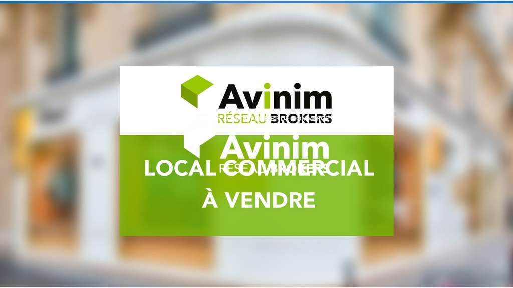 A vendre local commercial occupé secteur St-Prix