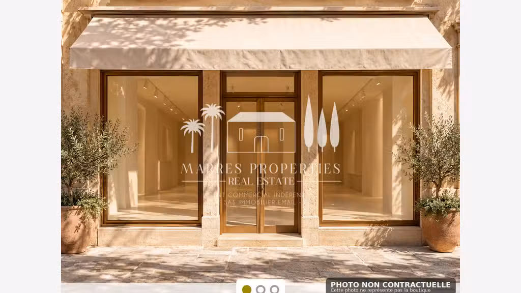 Cède DAB local commercial de 313m² à Saint-Tropez