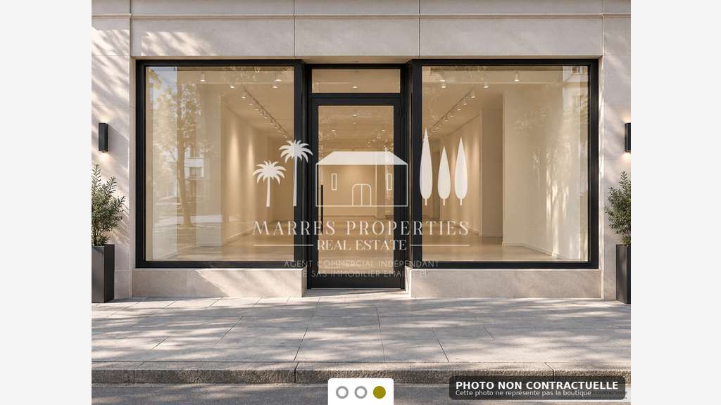 Cède DAB local commercial de 313m² à Saint-Tropez