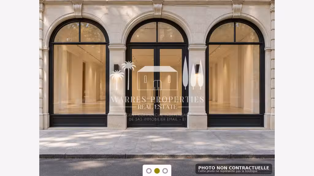 Cède DAB local commercial de 313m² à Saint-Tropez