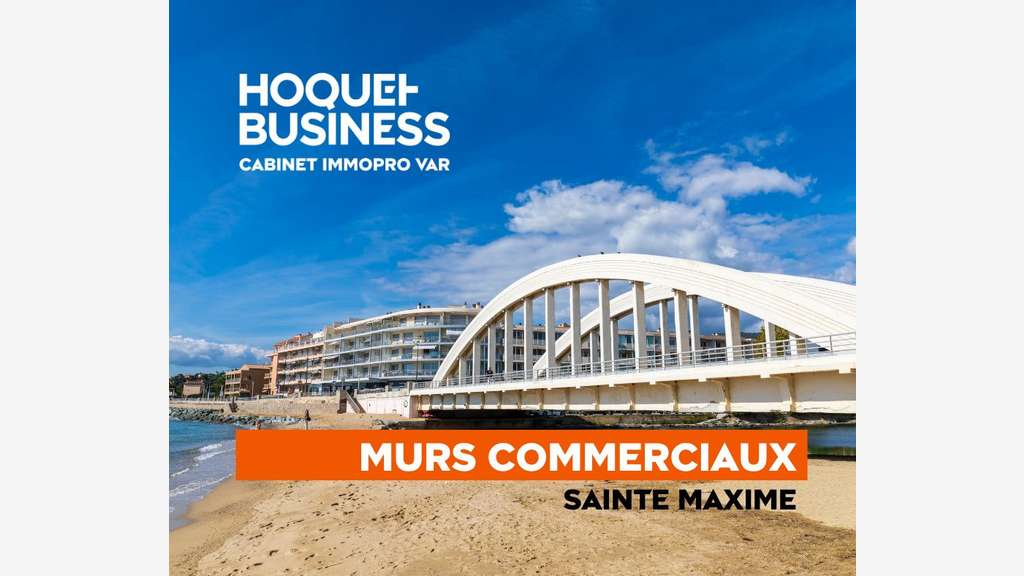 Murs commerciaux front de mer Golfe de St-Tropez