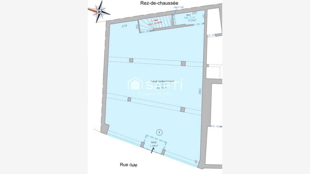 Vente local commercial 70m² à Sarcelles Village