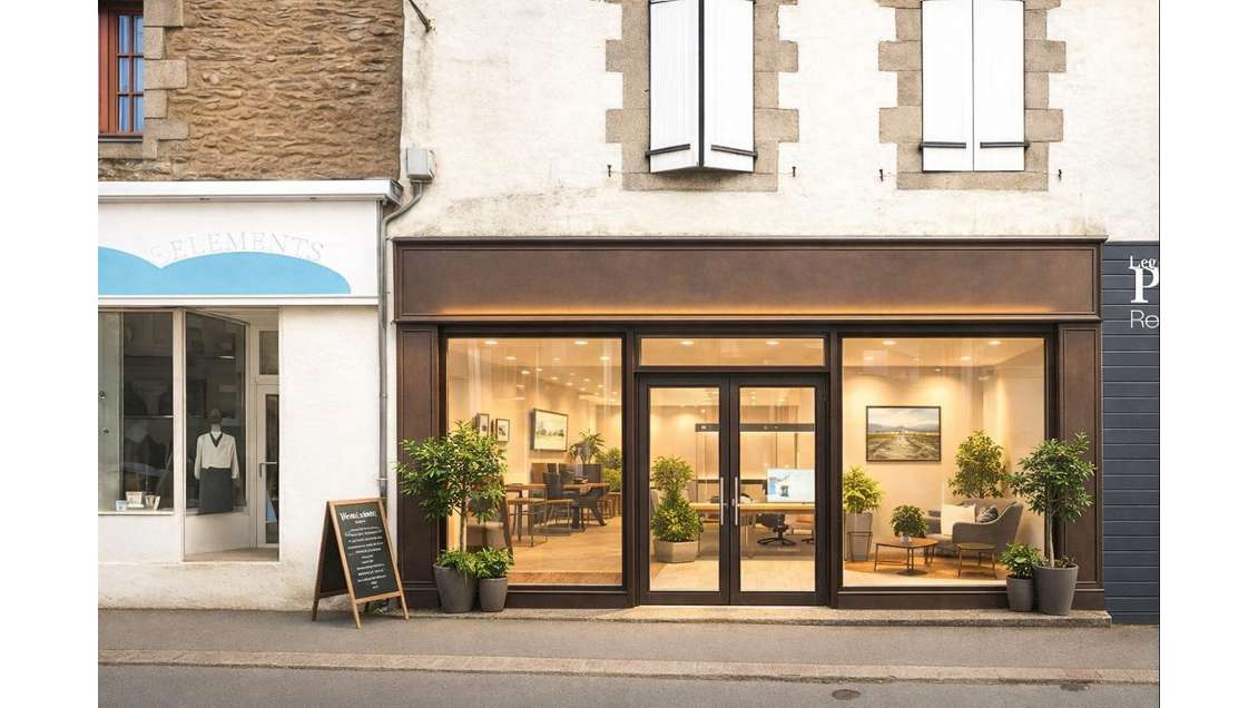 A vendre local commercial de 60m² centre Sarzeau