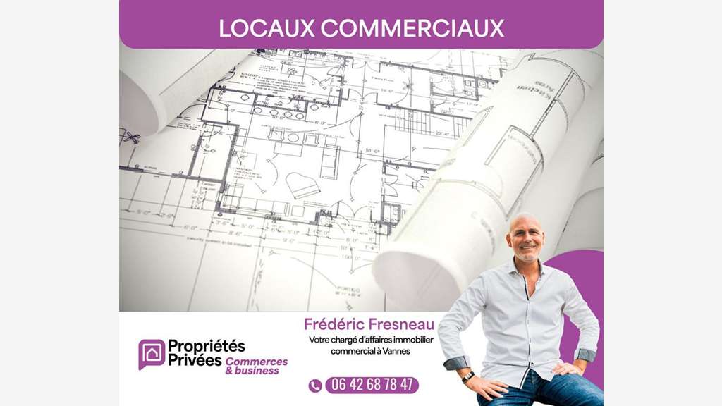 Murs commerciaux loués rentabilité 7.05 % Morbihan