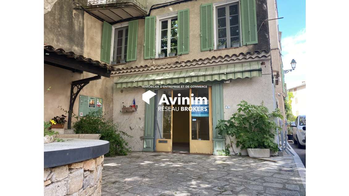 Local commercial de 47m² a Seillans village