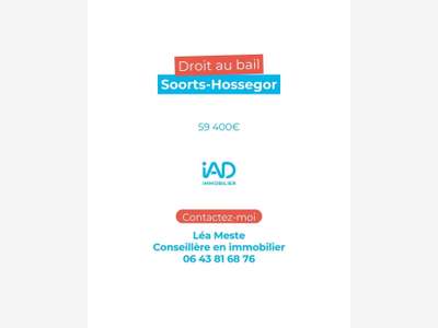 Local commercial à Soorts-Hossegor