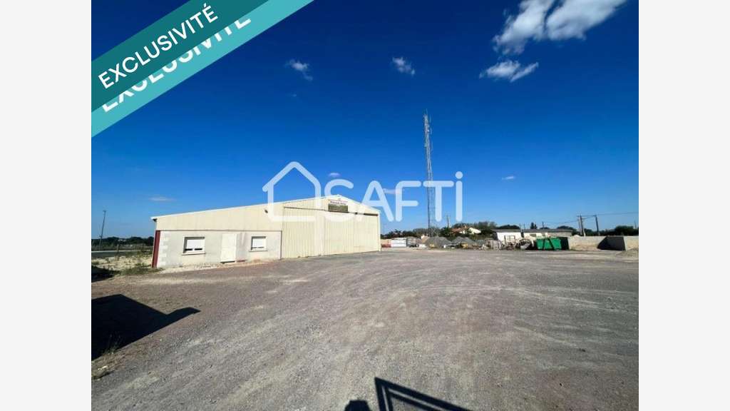 Vente bâtiment artisanal 1200m² ZA de Thouars
