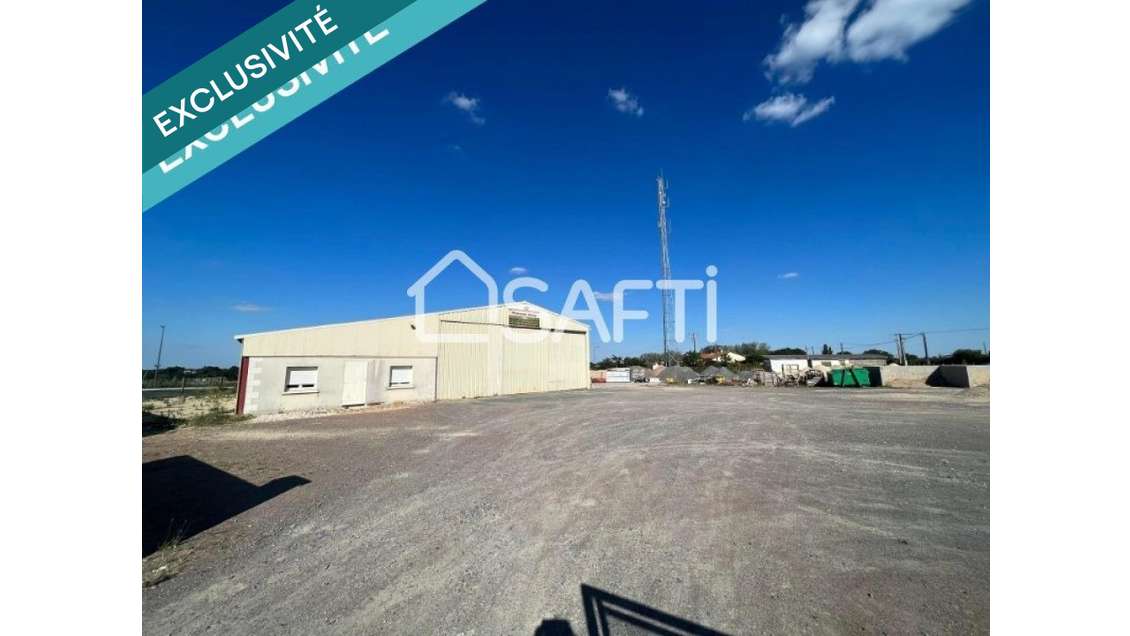Vente bâtiment artisanal 1200m² ZA de Thouars