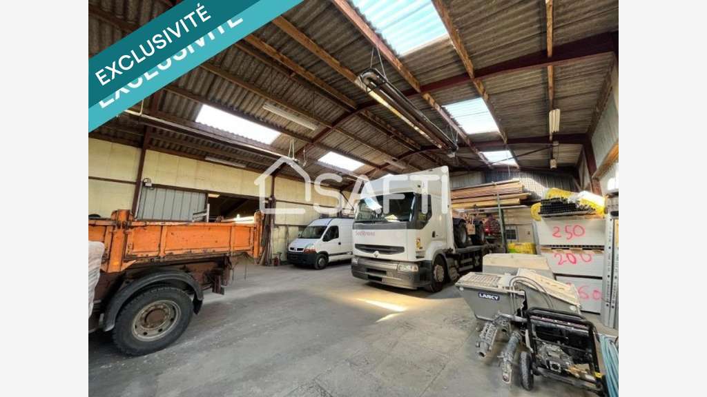 Vente bâtiment artisanal 1200m² ZA de Thouars