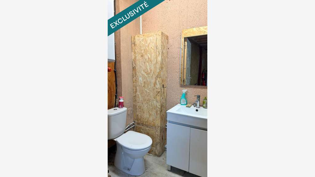 ZA Cogolin atelier en duplex avec préau 215m²