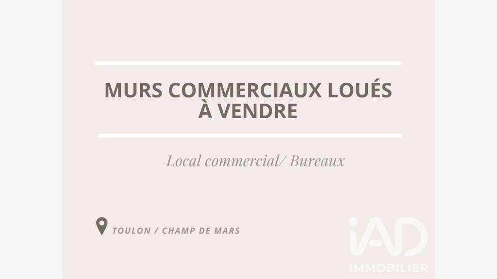 Local commercial à Toulon