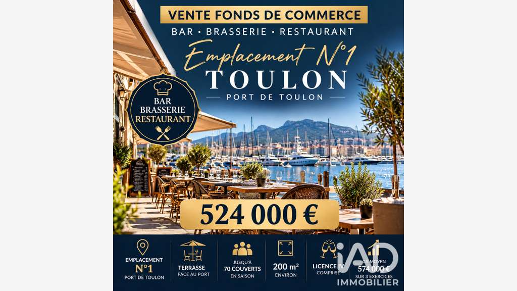 Local commercial à Toulon