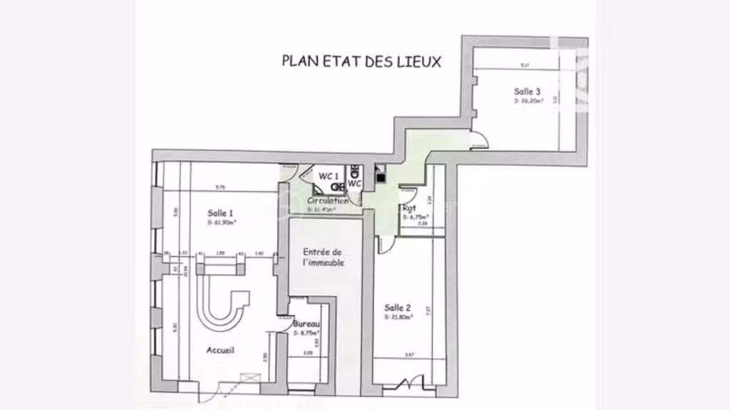 Vente local commercial 150m² centre ville Toulon