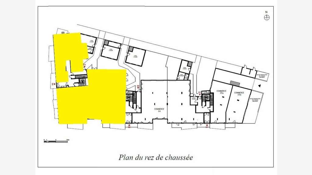 Murs commerciaux occupés 712m² à vendre à Toulouse