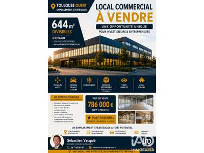 Vente Locaux commerciaux - Boutiques à Toulouse