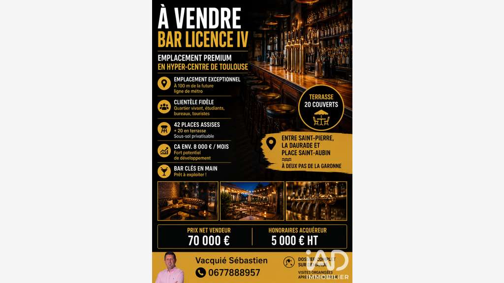Local commercial à Toulouse