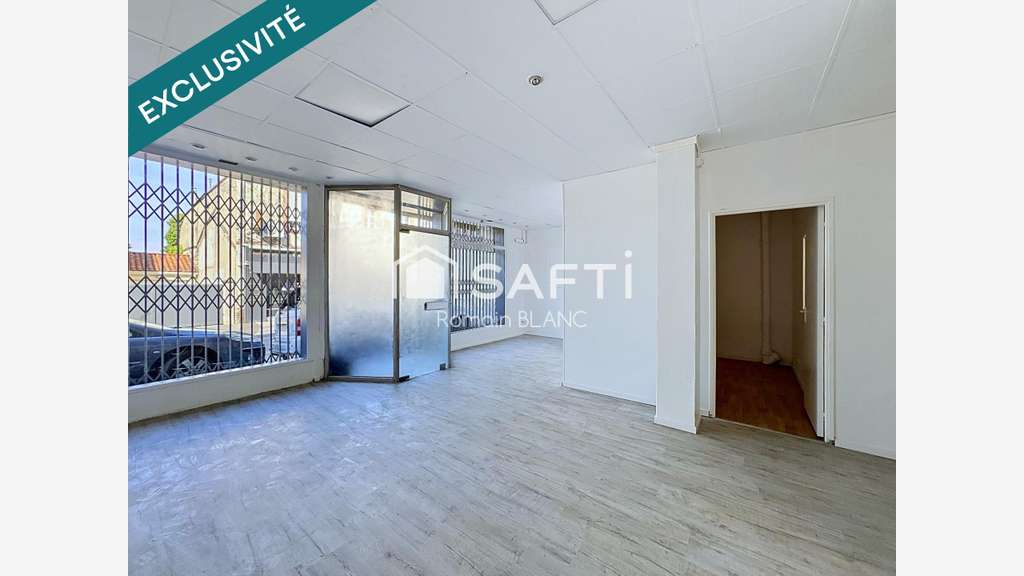 AV local commercial 60m² Toulouse rue Louis Plana