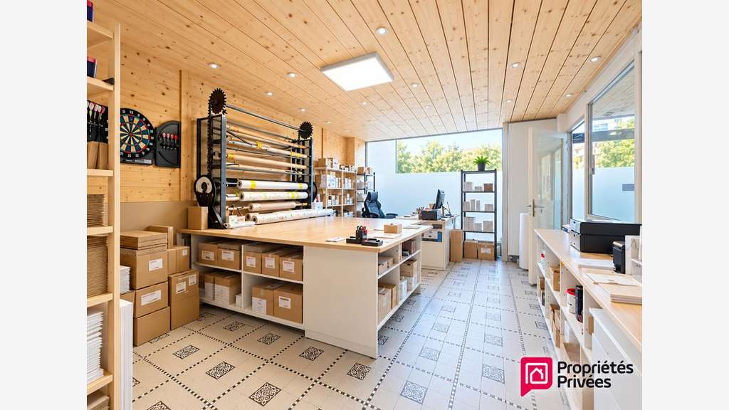 Vente murs commerciaux libres 163m² à Ugine