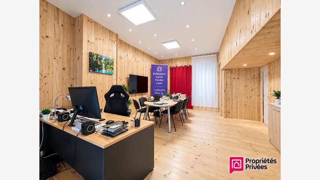 Vente murs commerciaux libres 163m² à Ugine