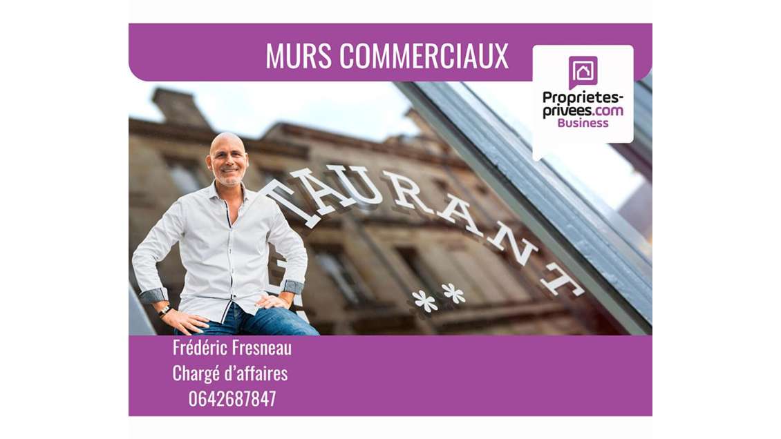 Vente murs commerciaux 300m² Presqu'île de Rhuys