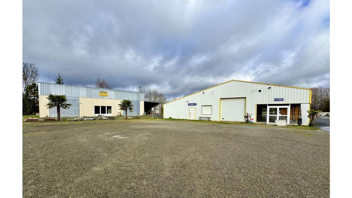 Vente murs commerciaux 1200m² proche Vernantes