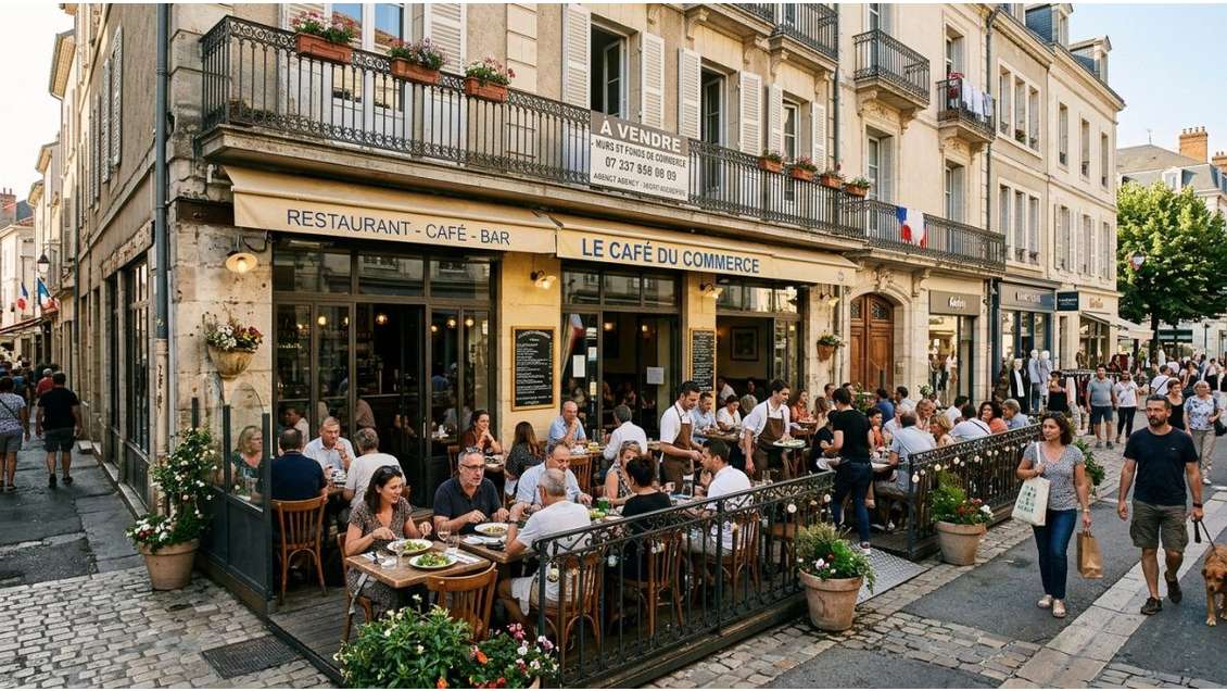 A vendre murs commerciaux restauration 150m² Vichy