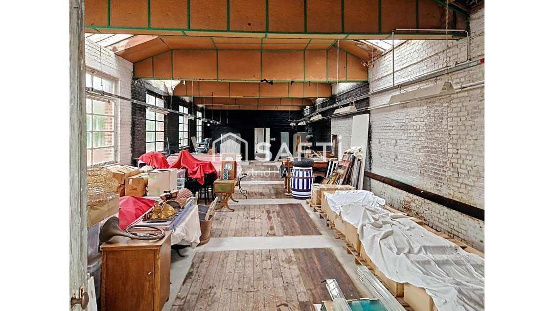 Local avec possibilité d’hab à Villers-Outréaux,