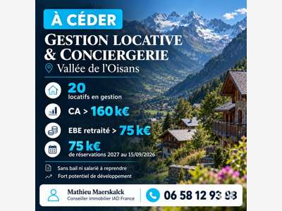 Vente locatifs en gestion à Le Bourg-d'Oisans