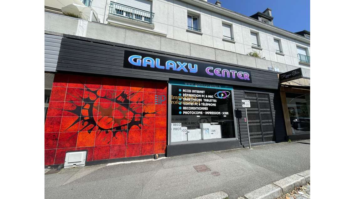 Vente local 275m² avec grande vitrine à Lorient
