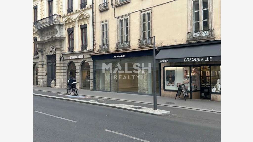 Local commercial à vendre 81m² Lyon 2e Bellecour 