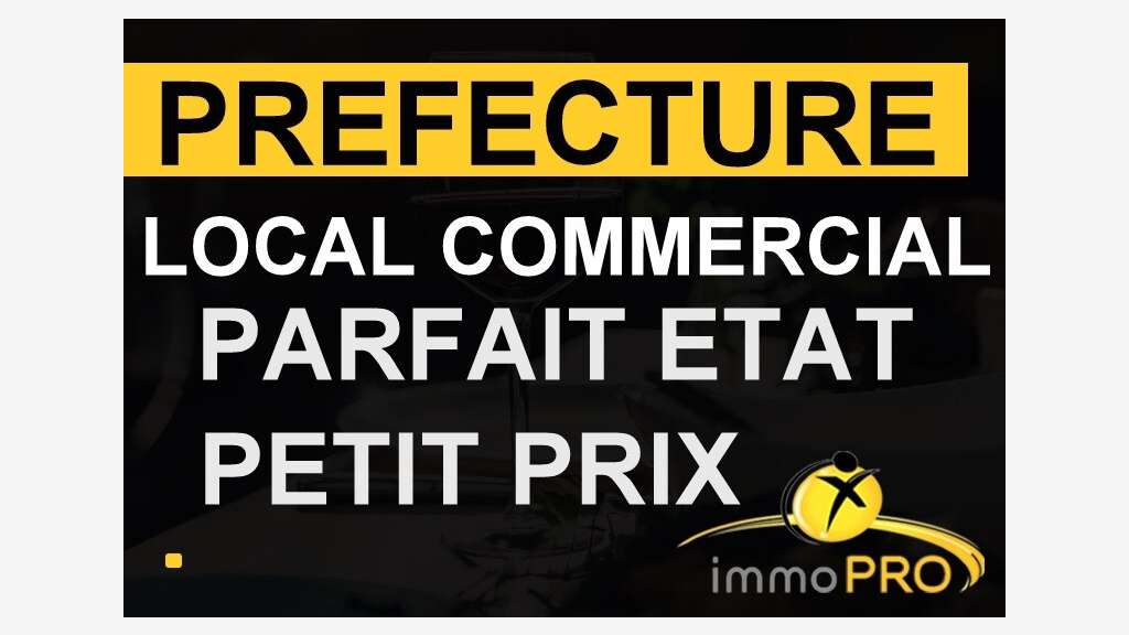 Vente local commercial 61m² petit prix à Lyon 3e