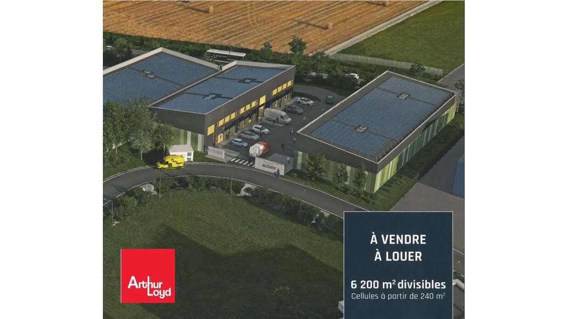 Vente local commercial 266m² ZA Mainvilliers