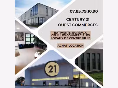 Vente local commercial 63m² à Quimper, Braden