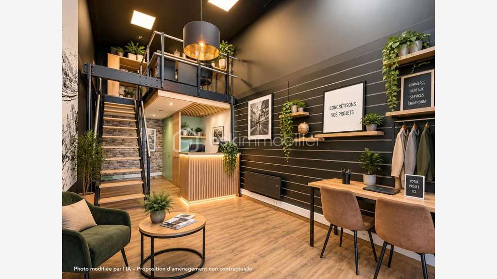 Vente local 35m² vitrine sur rue à Grenoble