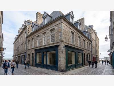 A vendre murs commerciaux d'angle  90m² à St Malo