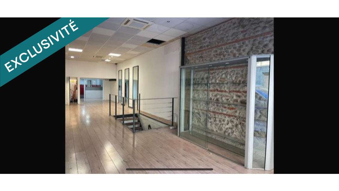 A vendre local 200m² Perpignan secteur Clémenceau