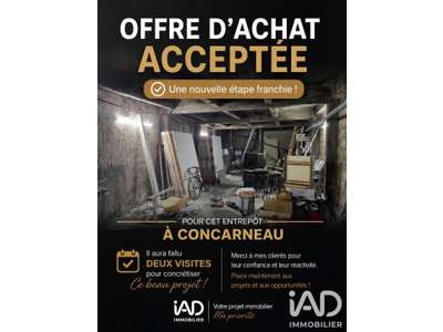 Vente Locaux d'activités - Entrepôts à Concarneau