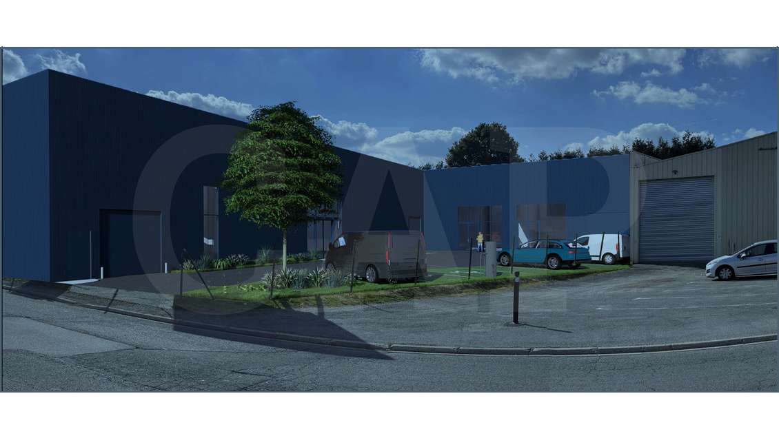 A vendre local 298m² à Vitré zone de Plagué
