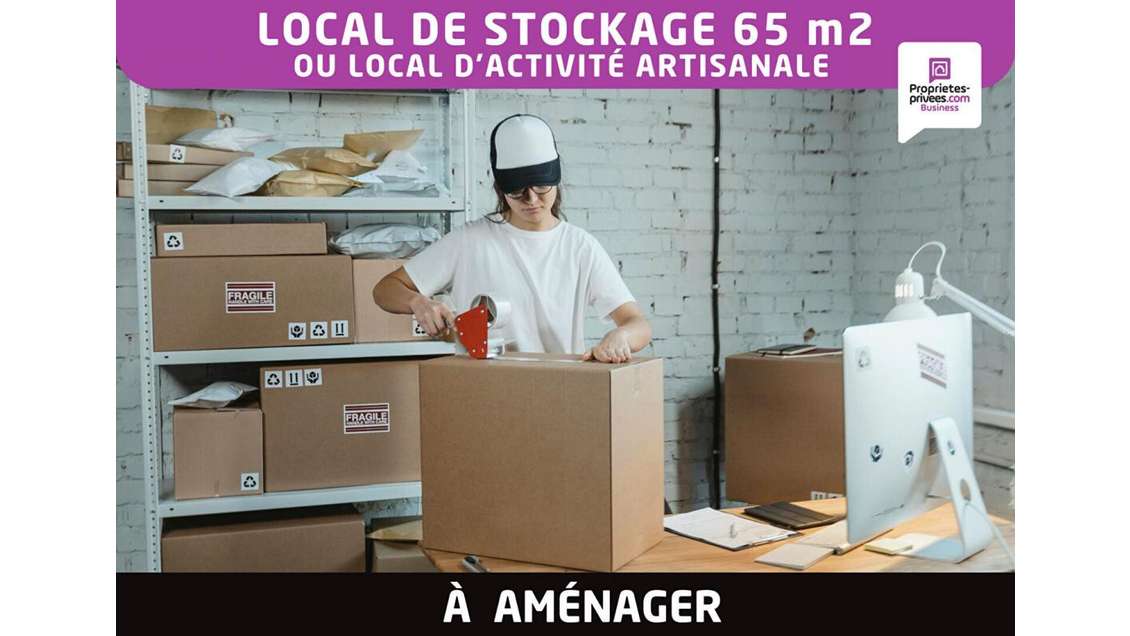Vente local d'activité 65m² à Amiens Saint Maurice