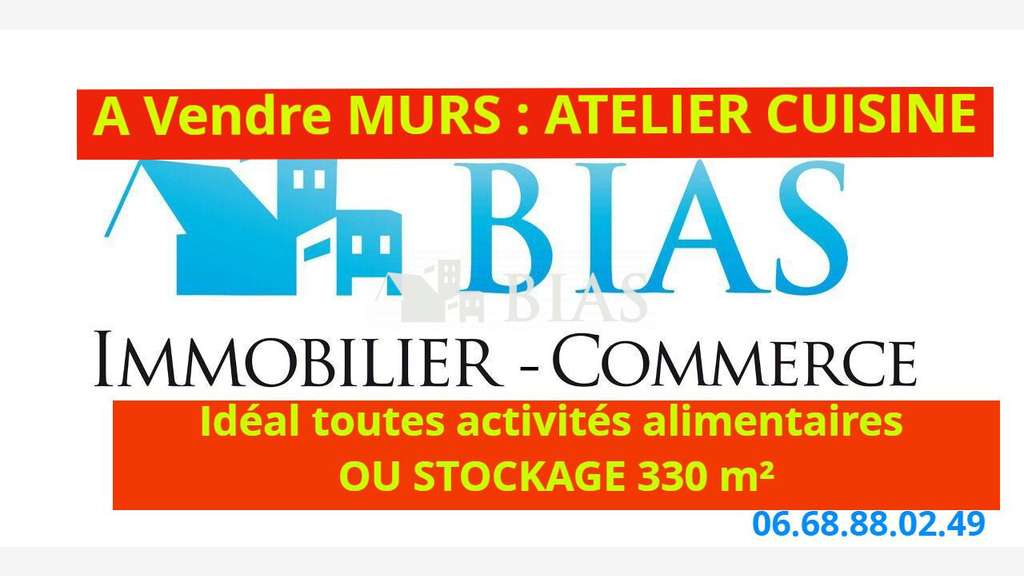A vendre murs atelier alimentaire cuisine Dieppe