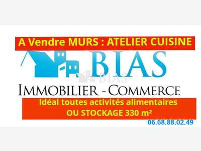 A vendre murs atelier alimentaire cuisine Dieppe