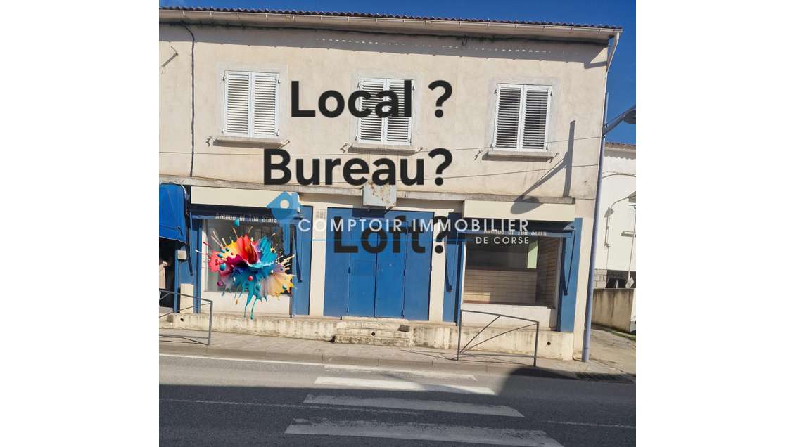 A vendre local bureaux loft centre de Ghisonaccia