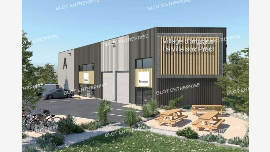 A vendre à louer locaux 190m² à Herbignac
