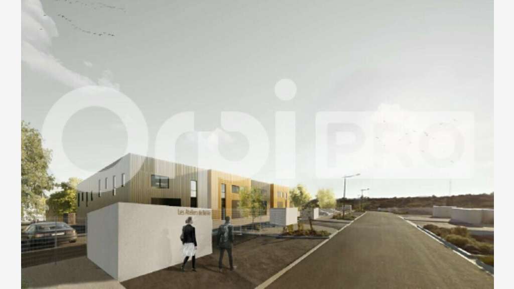 Vente local neuf 192m² à Vailhauquès ZAC Bel-Air
