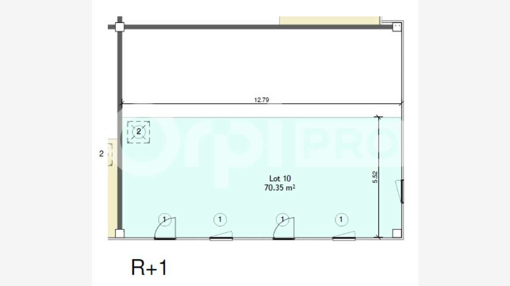 Vente local neuf 192m² à Vailhauquès ZAC Bel-Air