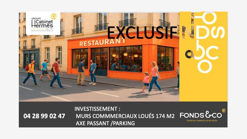 Location murs commerciaux 174m² Bourg-lès-Valence