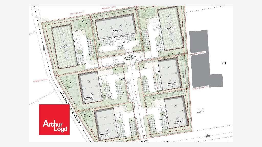 AV bâtiment d'activité 702m² ZA Nogent-le-Phaye